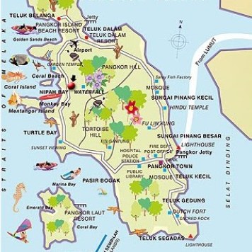 ini map Pulau Pangkor
